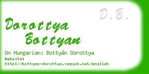 dorottya bottyan business card